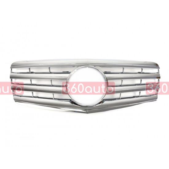 Решетка радиатора Chrome CL на Mercedes E-Class W211 2007-2009