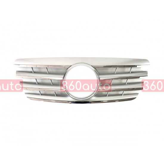 Решетка радиатора Silver CL на Mercedes E-Class W210 2000-2002