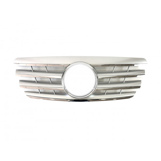 Решетка радиатора Silver CL на Mercedes E-Class W210 2000-2002