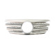 Решетка радиатора Silver CL на Mercedes E-Class W210 2000-2002