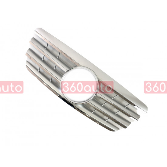 Решетка радиатора Silver CL на Mercedes E-Class W210 2000-2002