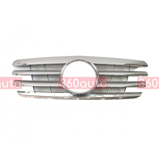 Решетка радиатора Silver CL на Mercedes E-Class W210 2000-2002