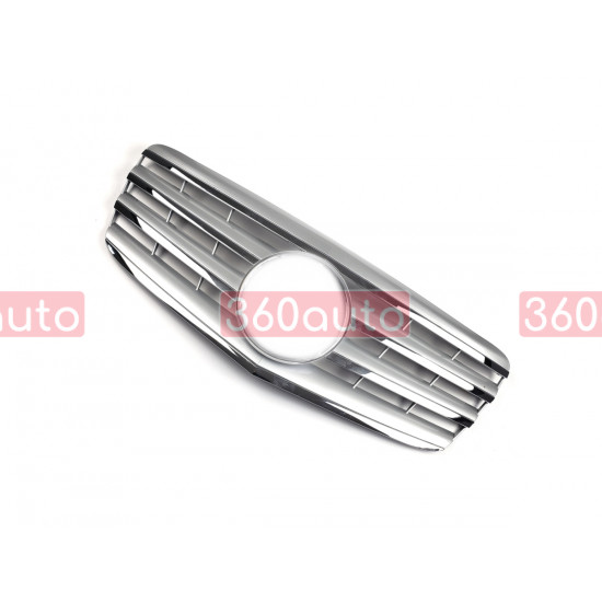 Решетка радиатора Silver CL на Mercedes E-Class W211 2007-2009