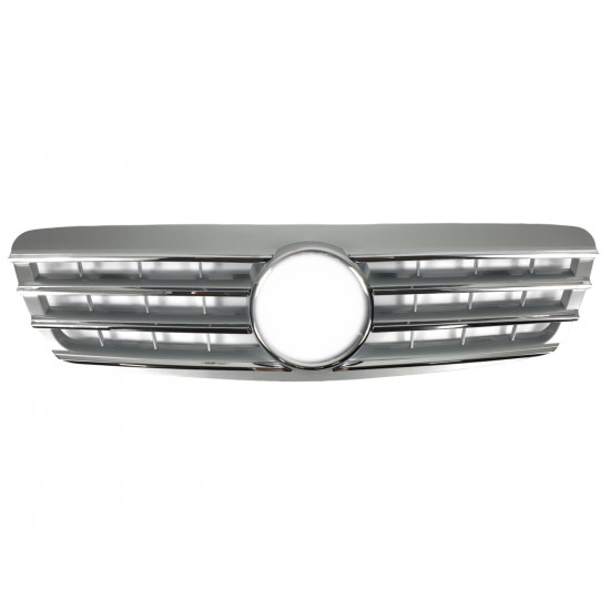 Решетка радиатора Silver CL на Mercedes S-Class W220 1998-2002