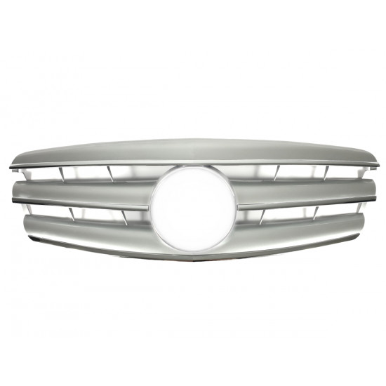 Решетка радиатора Silver CL на Mercedes S-Class W221 2005-2009