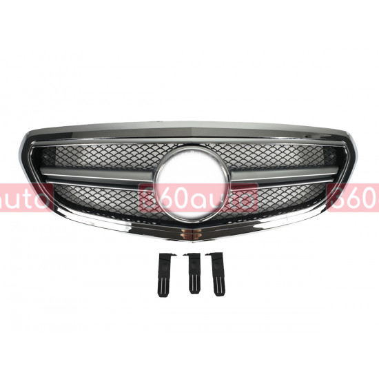 Решетка радиатора Chrome CLASSIC SL на Mercedes E-Class W212 2013-2016