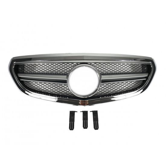 Решетка радиатора Chrome CLASSIC SL на Mercedes E-Class W212 2013-2016