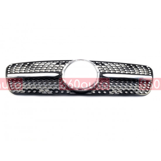Решетка радиатора Black Diamond на Mercedes ML-class W163 1997-2005