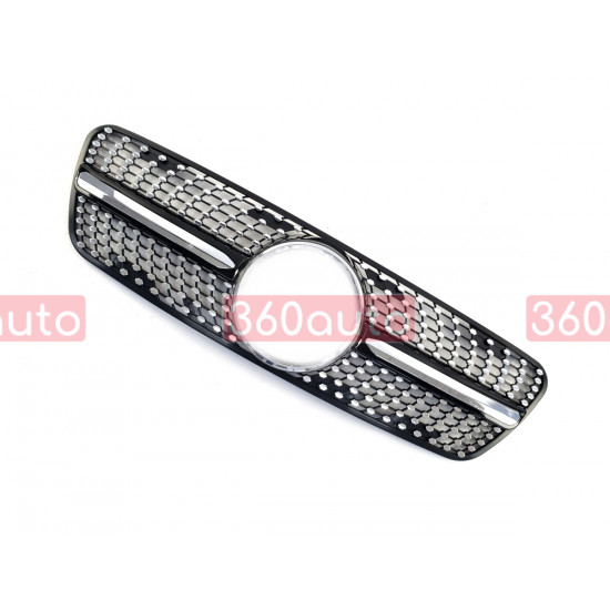 Решетка радиатора Black Diamond на Mercedes ML-class W163 1997-2005