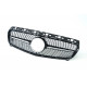 Решетка радиатора Black Diamond на Mercedes A-Class W176 2012-2015