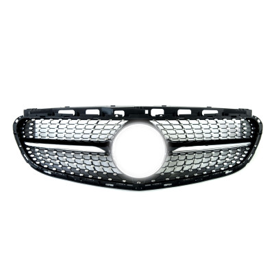 Решетка радиатора Black Diamond на Mercedes E-Class W212 2013-2016
