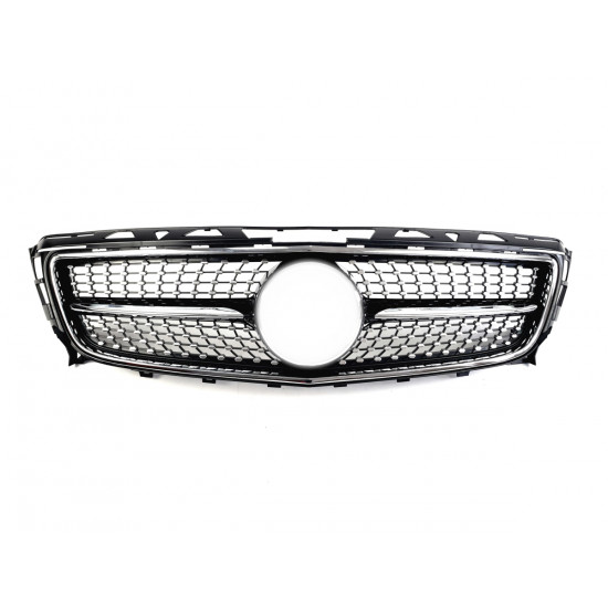 Решетка радиатора Black Diamond на Mercedes CLS-Class C218 2011-2014