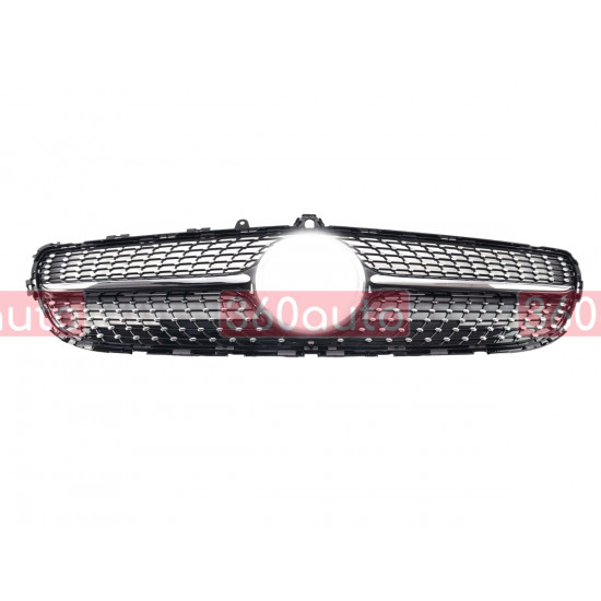 Решетка радиатора Black Diamond на Mercedes CLS-Class C218 2014-2018