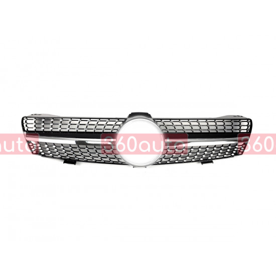 Решетка радиатора Black Diamond на Mercedes CLS-Class C219 2004-2008