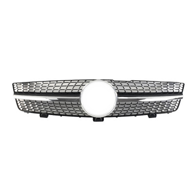 Решетка радиатора Black V2 Diamond на Mercedes CLS-Class C219 2008-2010