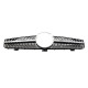 Решетка радиатора Black V2 Diamond на Mercedes CLS-Class C219 2008-2010