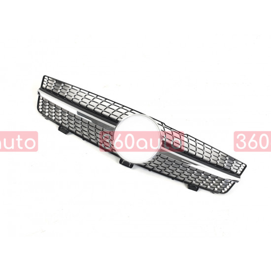 Решетка радиатора Black V2 Diamond на Mercedes CLS-Class C219 2008-2010
