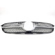 Решетка радиатора Silver Diamond на Mercedes GLE-Class Coupe C292 2015-2019