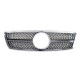 Решетка радиатора Silver Diamond на Mercedes C-Class W203 2000-2007