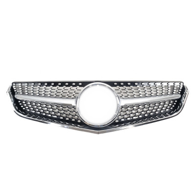 Решетка радиатора Silver Diamond на Mercedes E-Class C207 Coupe 2009-2013