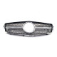 Решетка радиатора Silver Diamond на Mercedes E-Class W212 2009-2013