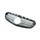 Решетка радиатора Silver Diamond на Mercedes E-Class W212 2013-2016