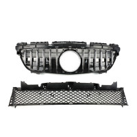 Решетка радиатора Chrome Black GT на Mercedes SLK-Class R172 2011-2015