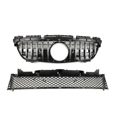 Решетка радиатора Chrome Black GT на Mercedes SLK-Class R172 2011-2015