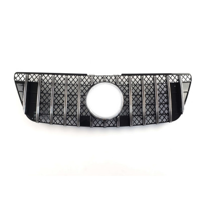 Решетка радиатора Chrome Black GT на Mercedes ML-Class W164 2008-2011