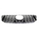 Решетка радиатора Chrome Black GT на Mercedes ML-Class W164 2008-2011