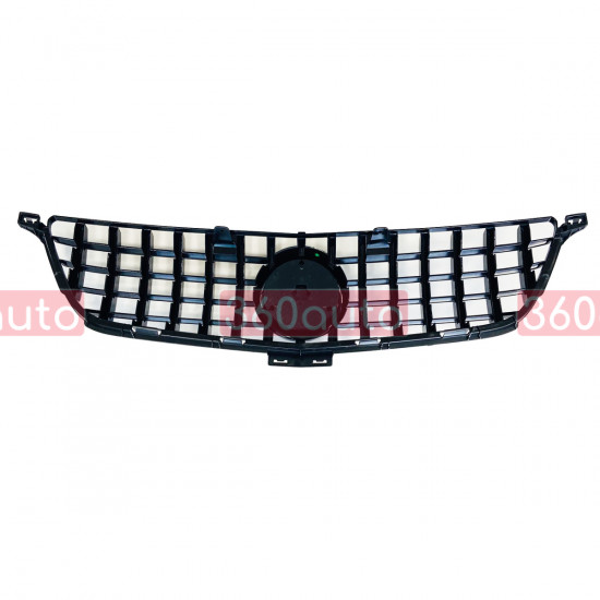 Решетка радиатора на Mercedes M-class W166 2011-2015 GT Chrome Black