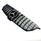 Решетка радиатора на Mercedes M-class W166 2011-2015 GT Chrome Black