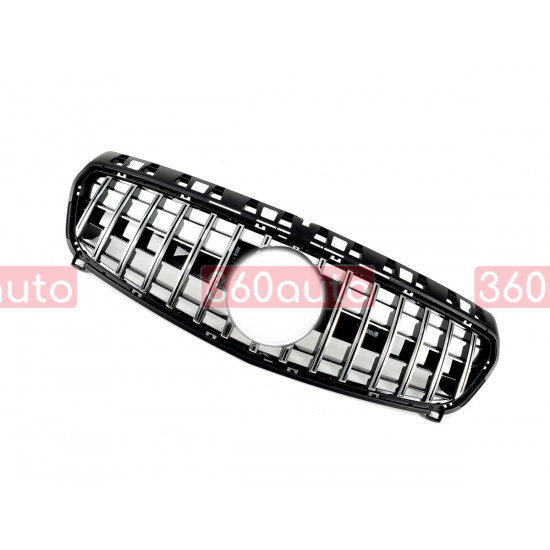 Решетка радиатора Chrome Black GT на Mercedes A-Class W176 2012-2015