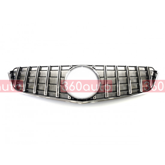 Решетка радиатора Chrome Black GT на Mercedes E-Class C207 Coupe 2009-2013