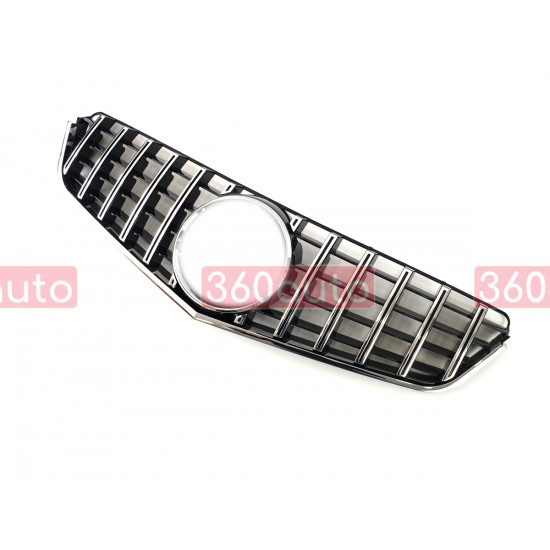 Решетка радиатора Chrome Black GT на Mercedes E-Class C207 Coupe 2009-2013