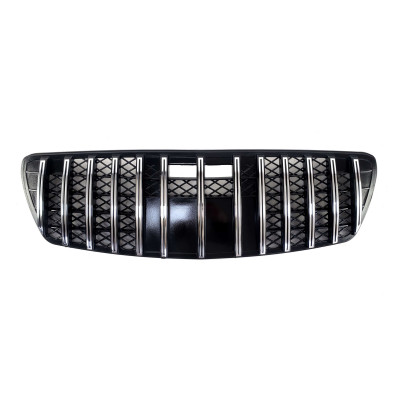 Решетка радиатора Chrome Black GT на Mercedes E-Class W211 2002-2006