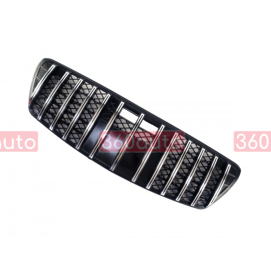 Решетка радиатора Chrome Black GT на Mercedes E-Class W211 2002-2006