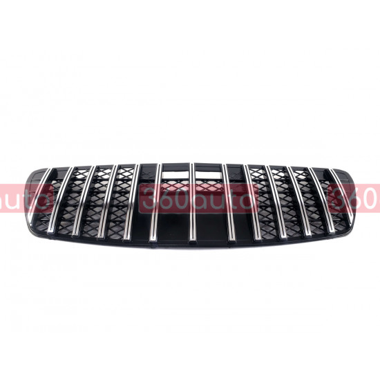 Решетка радиатора Chrome Black GT на Mercedes E-Class W211 2002-2006