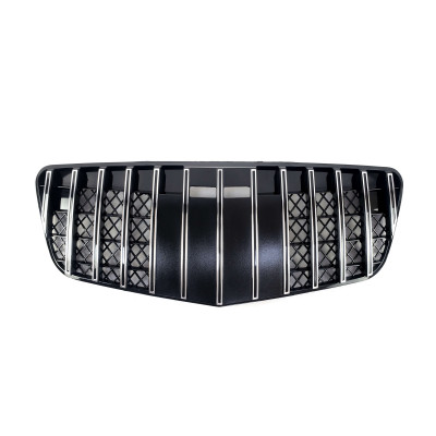 Решетка радиатора Chrome Black GT на Mercedes E-Class W211 2007-2009