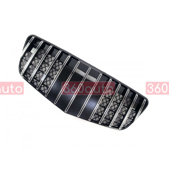 Решетка радиатора Chrome Black GT на Mercedes E-Class W211 2007-2009
