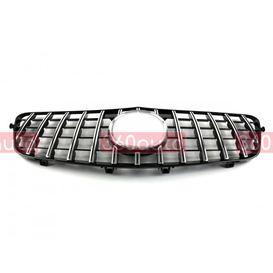 Решетка радиатора Chrome Black GT на Mercedes E-Class W212 2009-2013