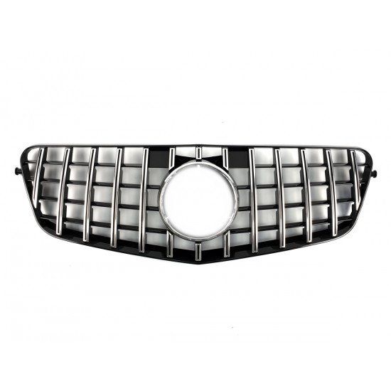 Решетка радиатора Chrome Black GT на Mercedes E-Class W212 2009-2013