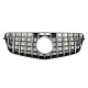 Решетка радиатора Chrome Black GT на Mercedes E-Class W212 2009-2013