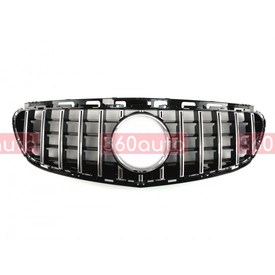 Решетка радиатора Chrome Black GT на Mercedes E-Class W212 2013-2016