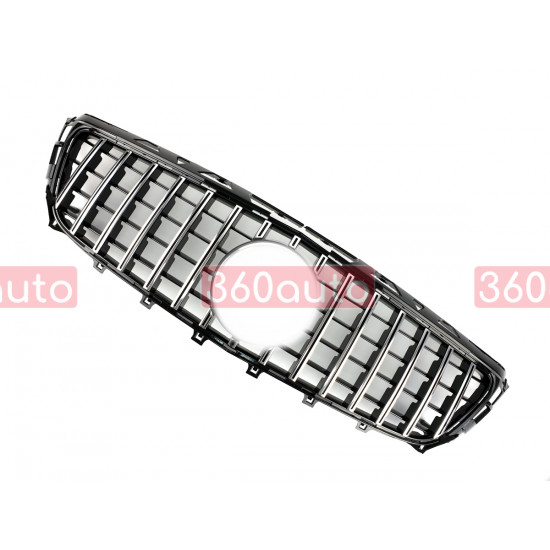 Решетка радиатора Chrome Black GT на Mercedes CLS-Class C218 2011-2014