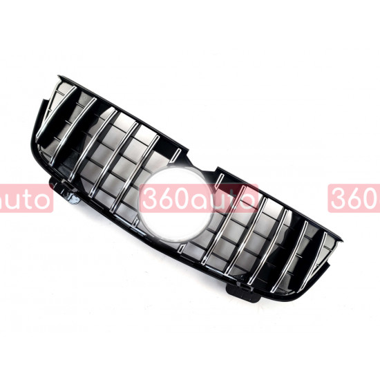 Решетка радиатора Chrome Black GT на Mercedes GL-Class X164 2006-2009