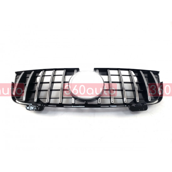 Решетка радиатора Chrome Black GT на Mercedes GL-Class X164 2006-2009