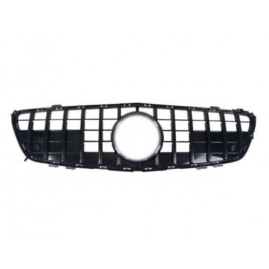 Решетка радиатора Full Black GT на Mercedes SL-Class R231 2012-2016