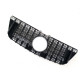 Решетка радиатора Full Black GT на Mercedes ML-class W164 2008-2011