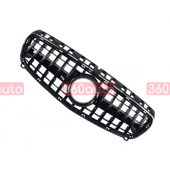 Решетка радиатора Full Black GT на Mercedes A-Class W176 2012-2015
